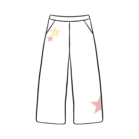 Auburn University x Gamma Phi Beta 'Fall Merch' Wide-leg Sweatpants