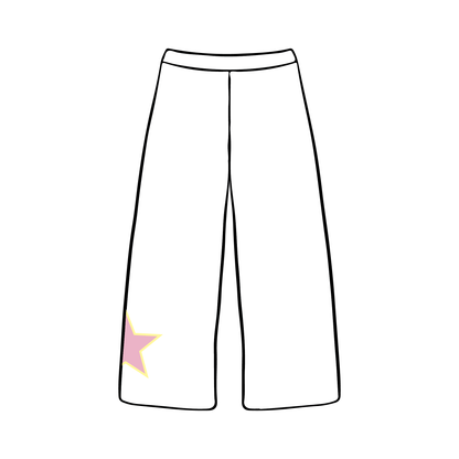 Auburn University x Gamma Phi Beta 'Fall Merch' Wide-leg Sweatpants