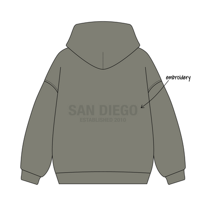 San Diego State University x Beta Psi Omega 'Fall Recruitment merch' Signature Hoodie