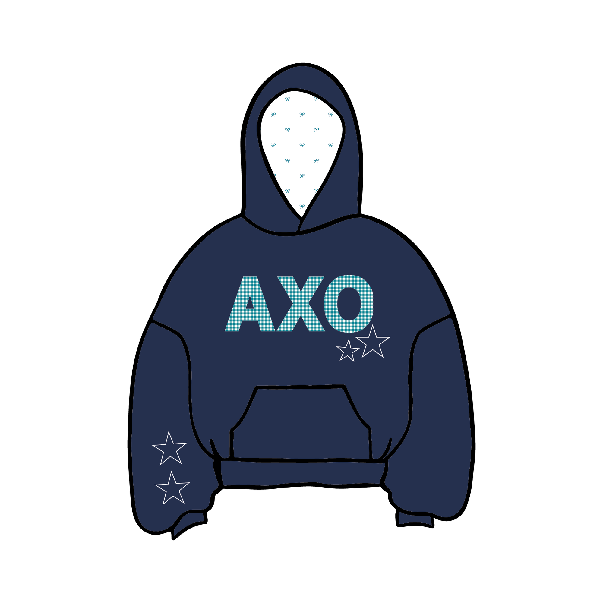 Ball State University x Alpha Chi Omega 'Take Back the Night' Hoodie
