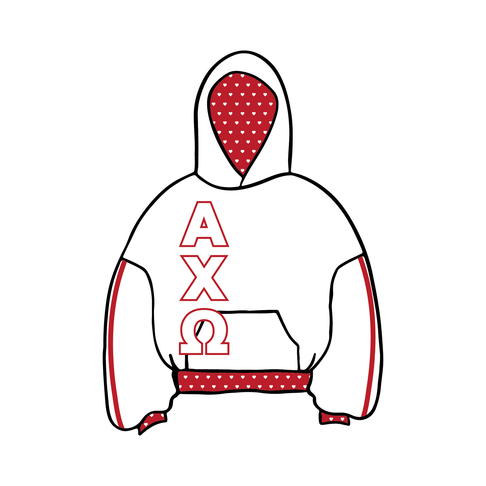 Baylor University x Alpha Chi Omega 'Recruitment Set 2027' Hoodie