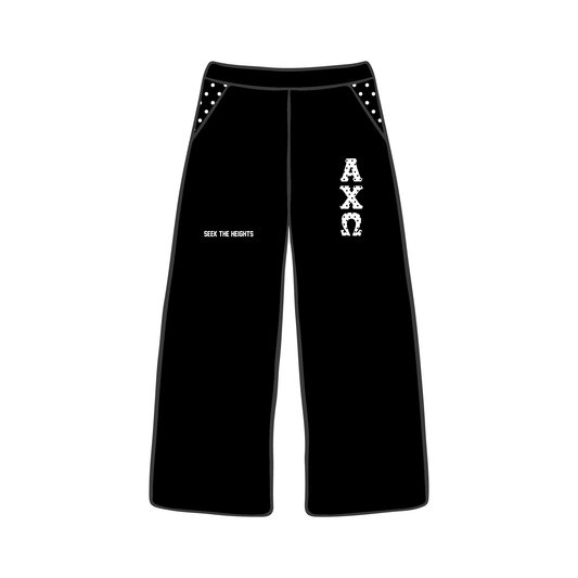 Baylor University x Alpha Chi Omega 'Winter PR' Wide-leg Sweatpants