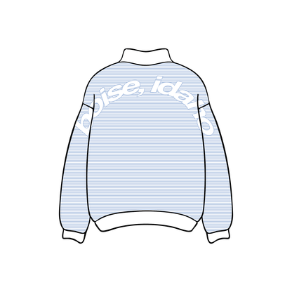 Boise State University x Alpha Xi Delta 'Optional Merch' Mockneck