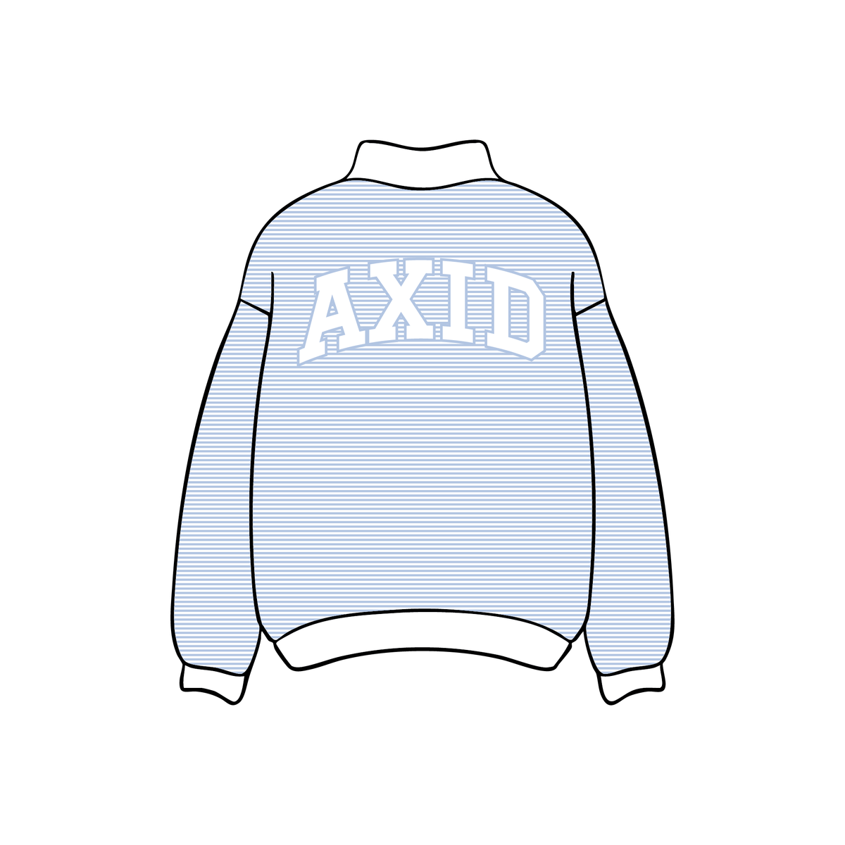 Boise State University x Alpha Xi Delta 'Optional Merch' Mockneck