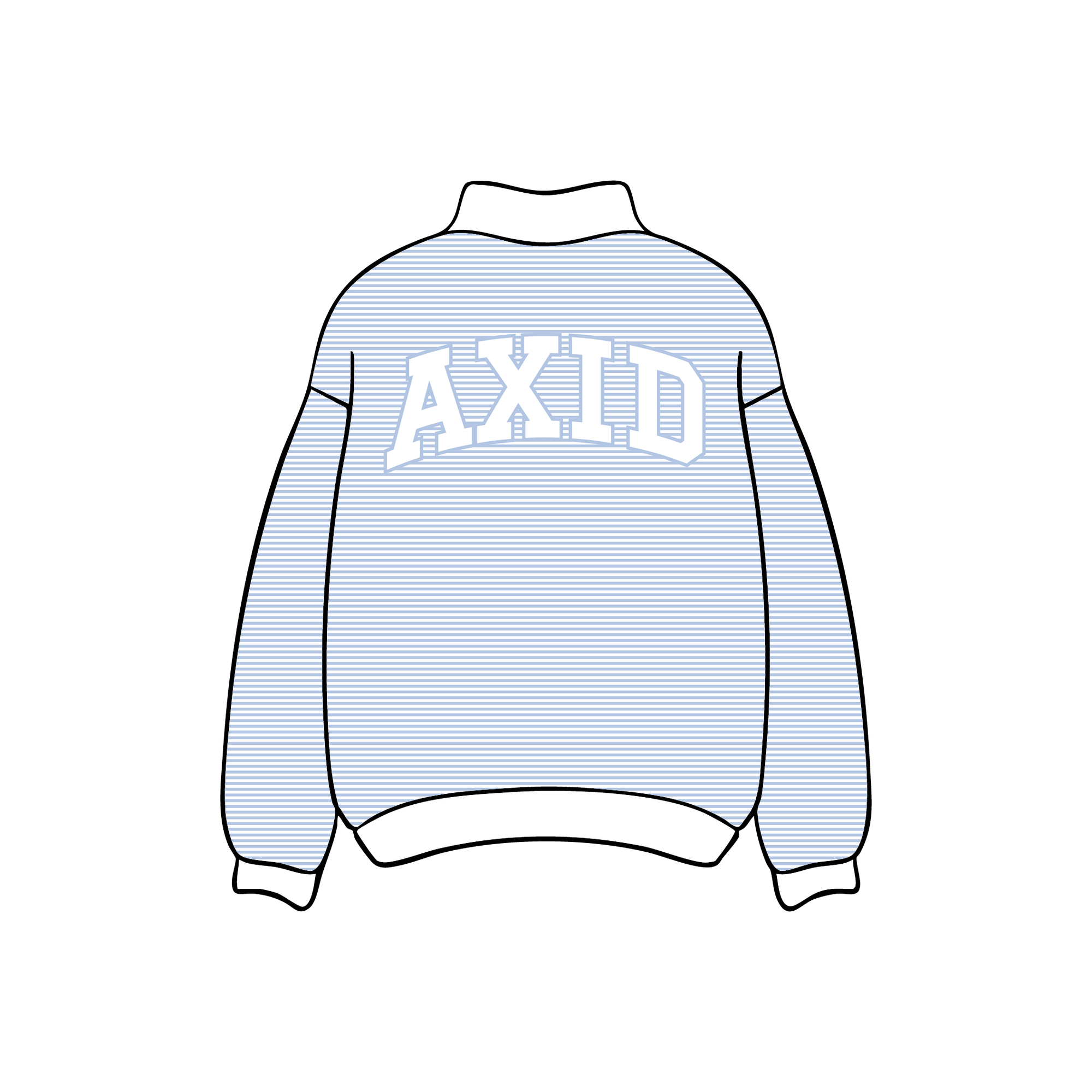 Boise State University x Alpha Xi Delta 'Optional Merch' Mockneck