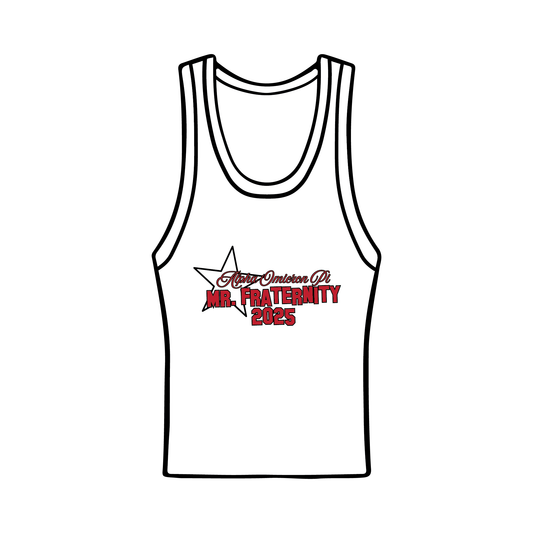 California Polytechnic State University, San Luis Obispo x Alpha Omicron Pi 'Mr. Fraternity Philanthropy' Crop Tank Top