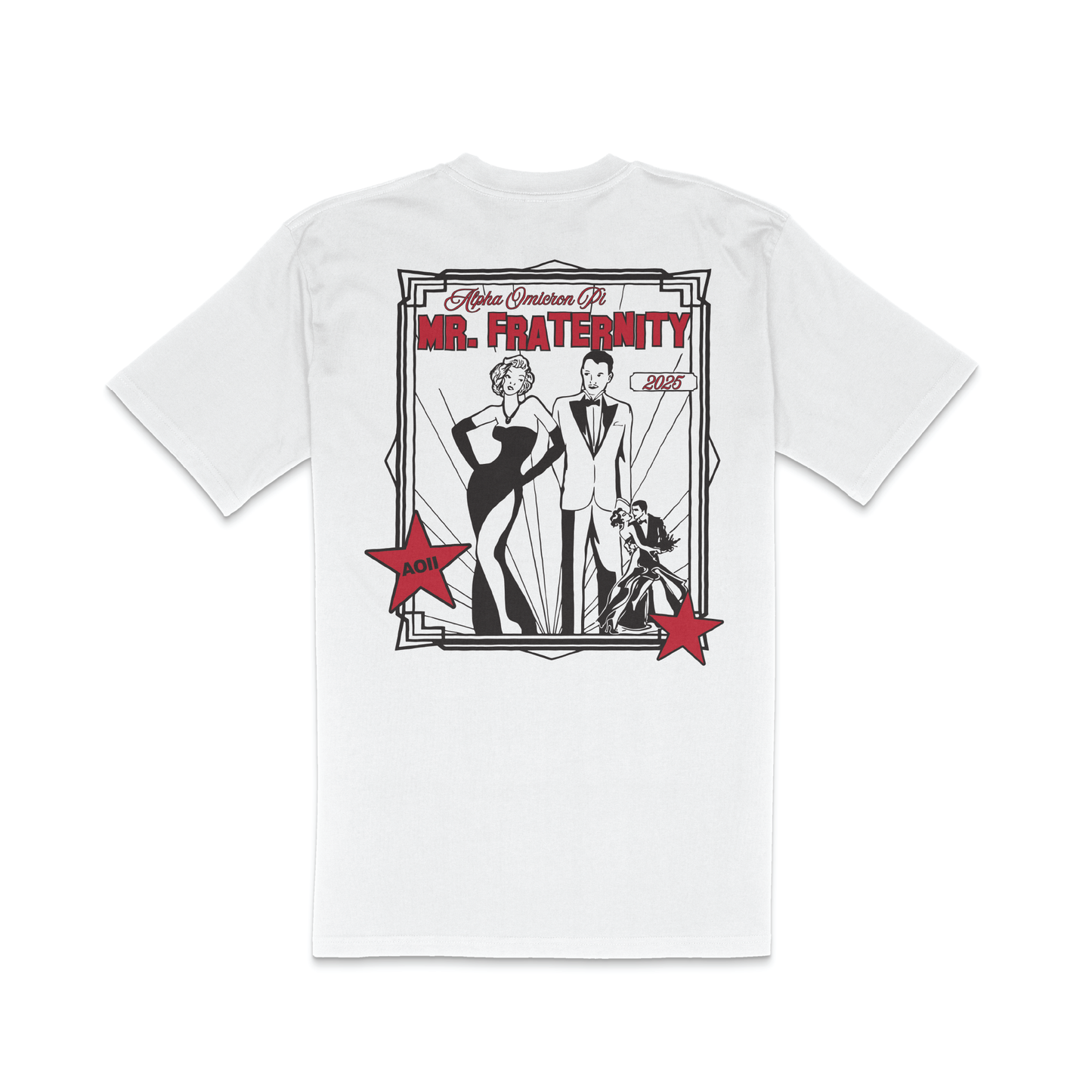 California Polytechnic State University, San Luis Obispo x Alpha Omicron Pi 'Mr. Fraternity Philanthropy' Tee
