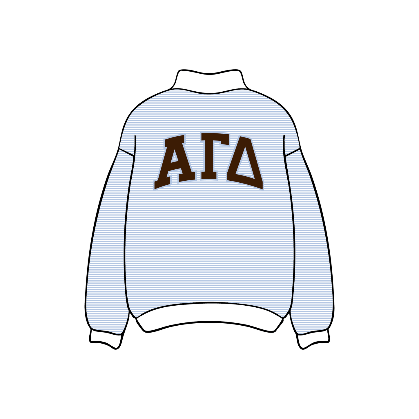 California State University, Chico x Alpha Gamma Delta 'Executive Board and Director Merch' Mockneck