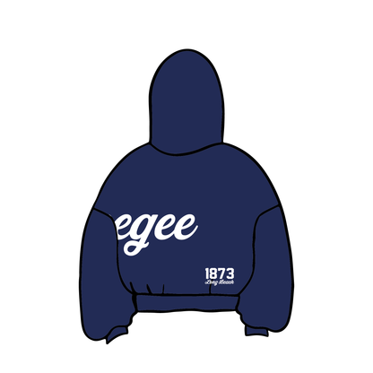 California State University, Long Beach x Delta Gamma 'Winter Merch Drop' Hoodie