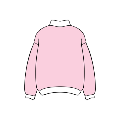 California State University, Long Beach x Zeta Tau Alpha 'Chapter Merch' Mockneck