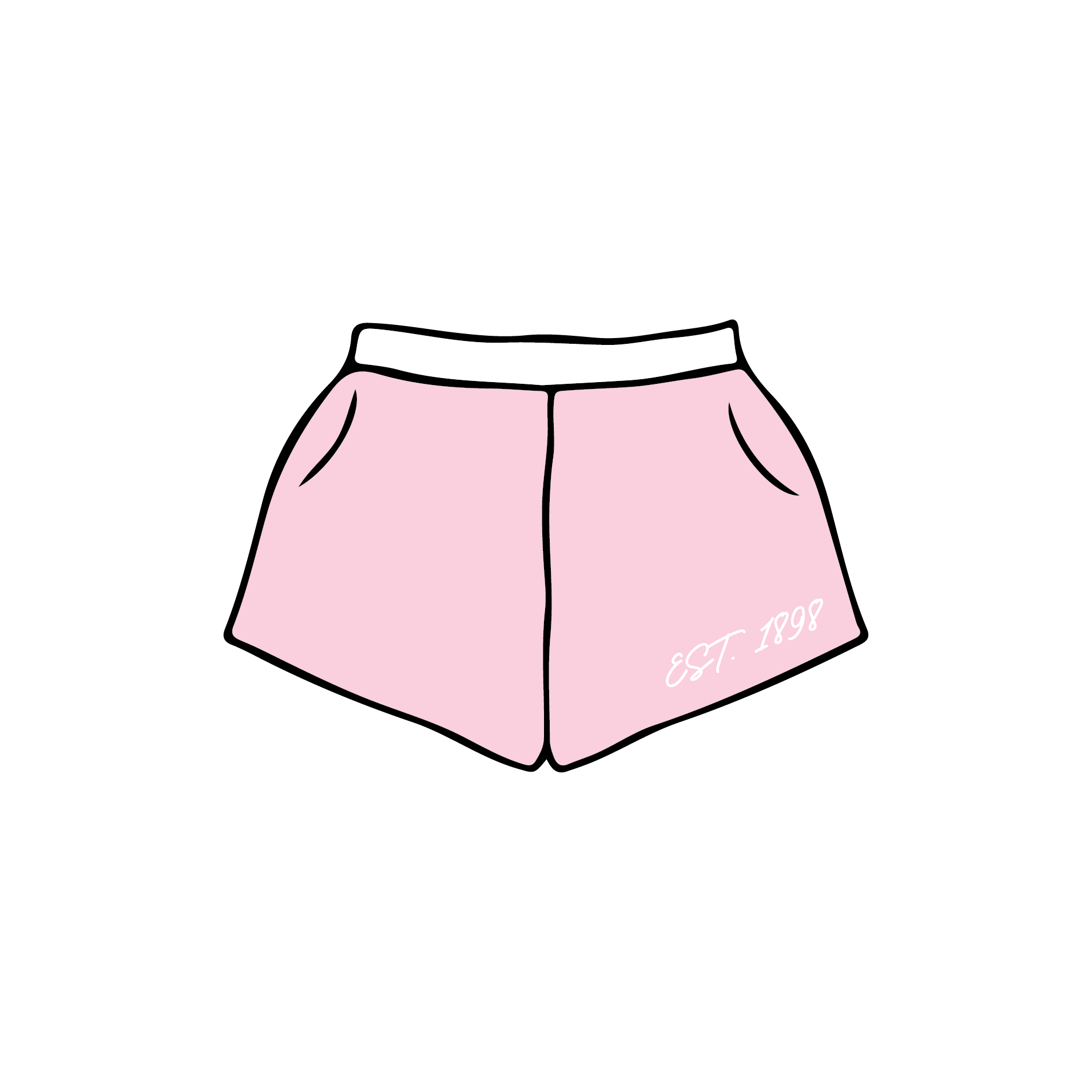 California State University, Long Beach x Zeta Tau Alpha 'Chapter Merch' Sweatshorts