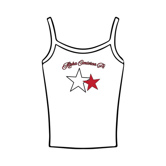 California Polytechnic State University, San Luis Obispo x Alpha Omicron Pi 'Work Week 2025' Spaghetti Tank Top