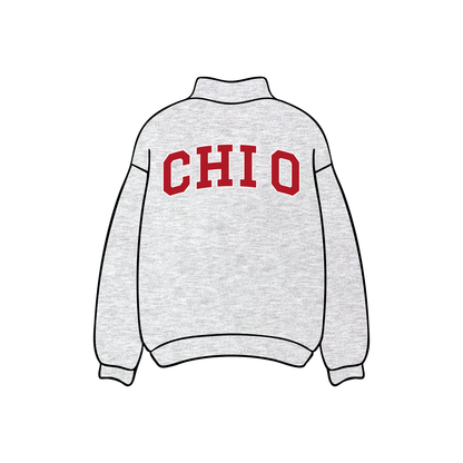 University of Illinois Urbana-Champaign x Chi Omega 'Spring 25 Drop' Mockneck