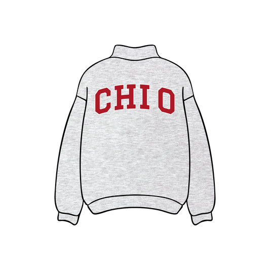 University of Illinois Urbana-Champaign x Chi Omega 'Spring 25 Drop' Mockneck