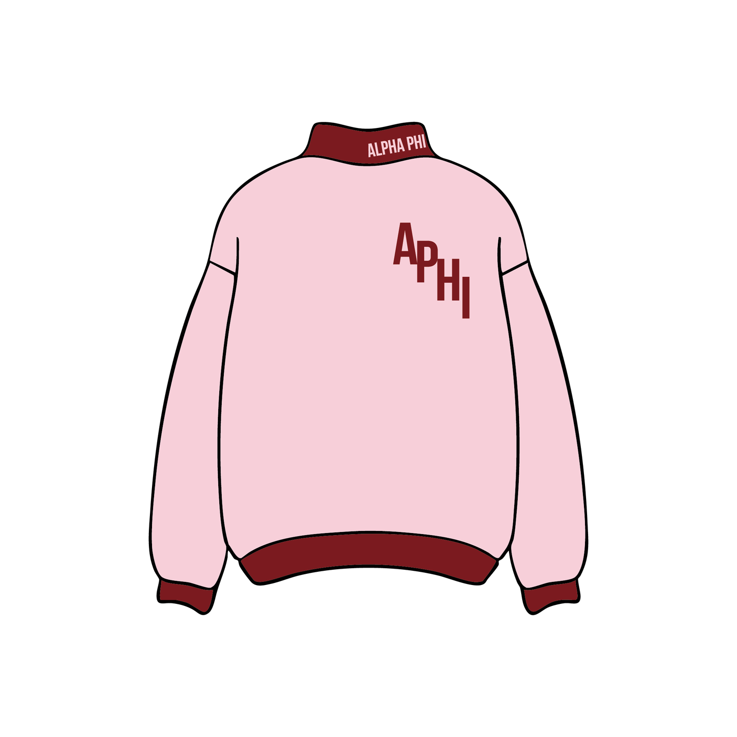 Clemson University x Alpha Phi 'Hall Event' Mockneck