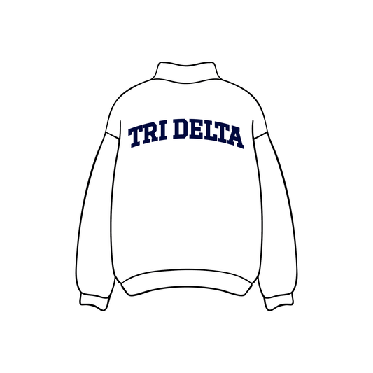 Clemson University x Delta Delta Delta 'Genreal Merch' Mockneck