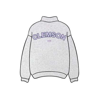 Clemson University x Other 'Clemson College of Education' Gray Mockneck