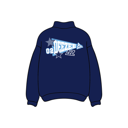 Creighton University x Delta Zeta 'Exec Merch' Mockneck