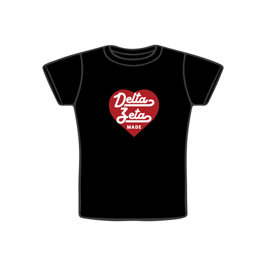 Western Michigan University x Delta Zeta 'Spring Apparel Drop' Baby Tee