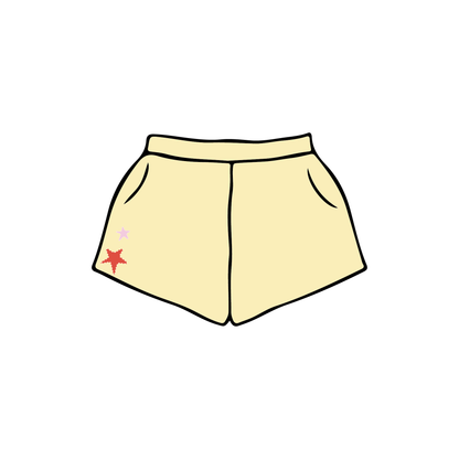 University of Miami x Delta Delta Delta 'Patchwork' Sweatshorts