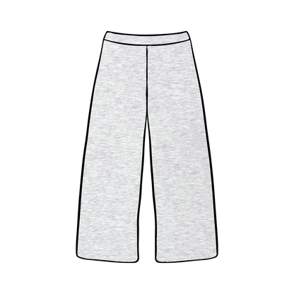 Virginia Polytechnic Institute and State University x Delta Gamma 'DeeGee' Wide-leg Sweatpants