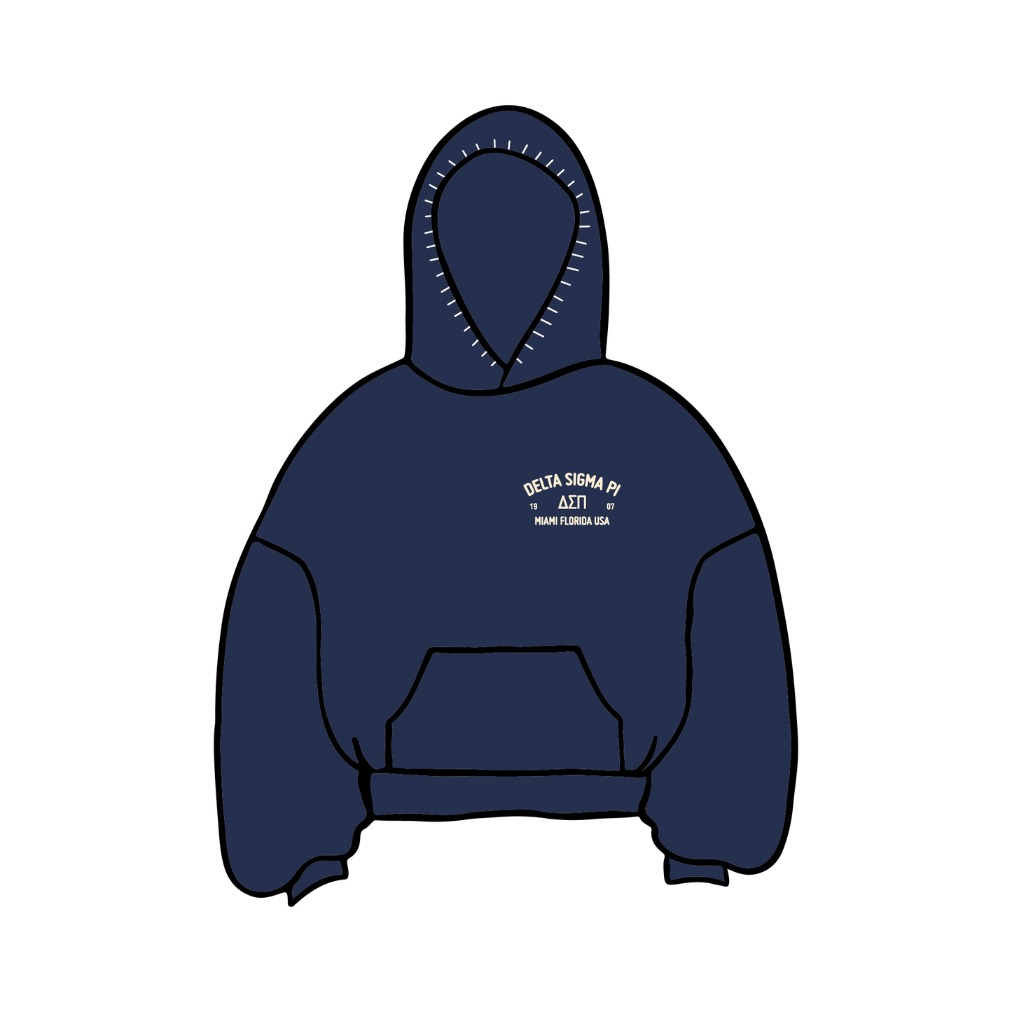 University of Miami x Delta Sigma Pi 'Spring 2025' Hoodie