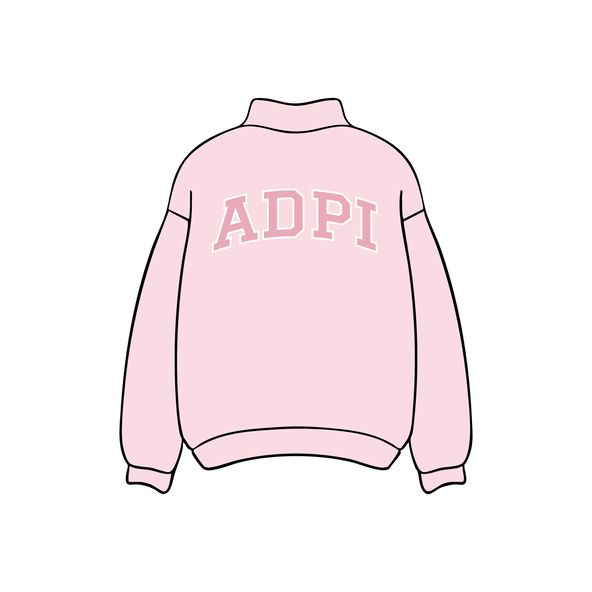 Emory University x Alpha Delta Pi 'ADParadise' Mockneck
