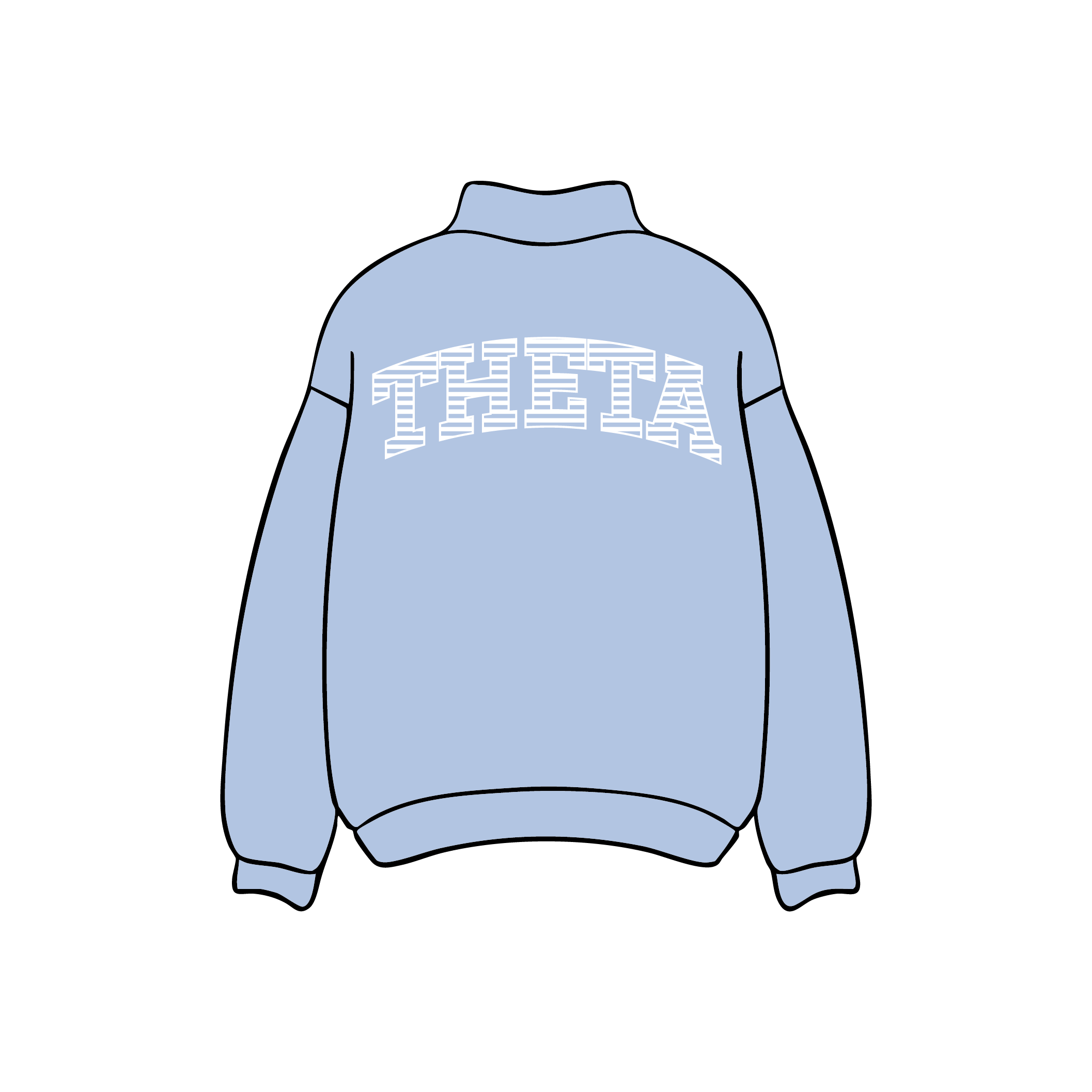 Emory University x Kappa Alpha Theta 'NA' Mockneck – Chapter Clothing Co.