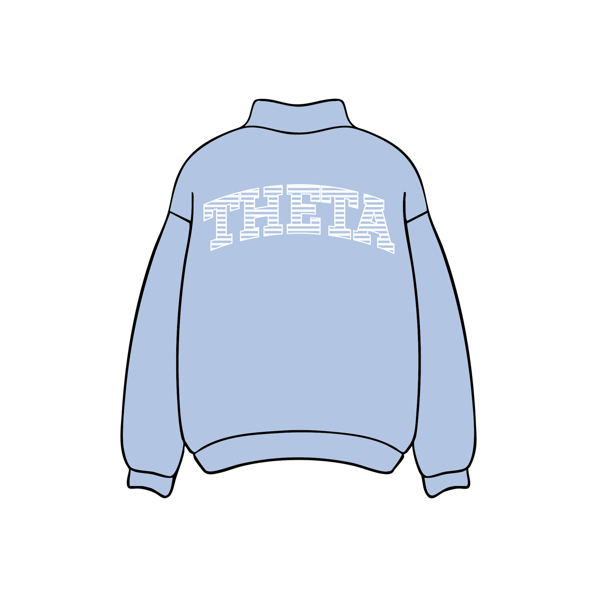 Emory University x Kappa Alpha Theta 'NA' Mockneck
