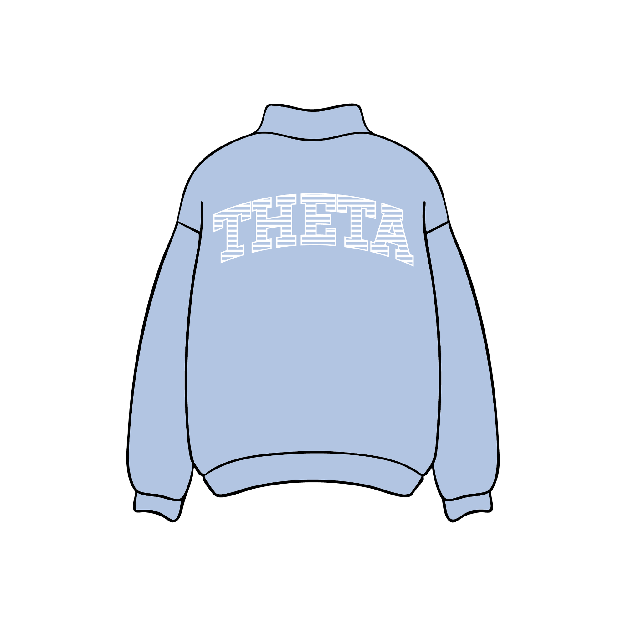 Emory University x Kappa Alpha Theta 'NA' Mockneck