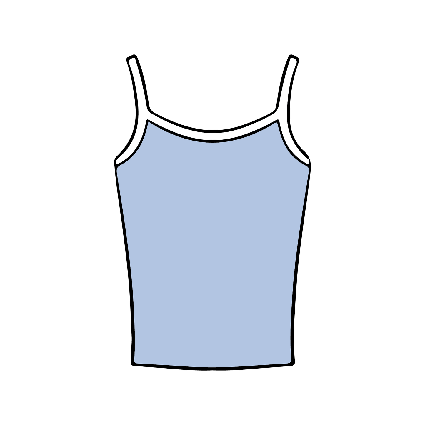 Emory University x Kappa Alpha Theta 'NA' Spaghetti Tank