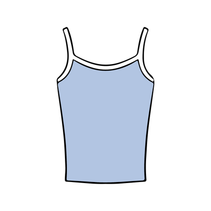Emory University x Kappa Alpha Theta 'NA' Spaghetti Tank