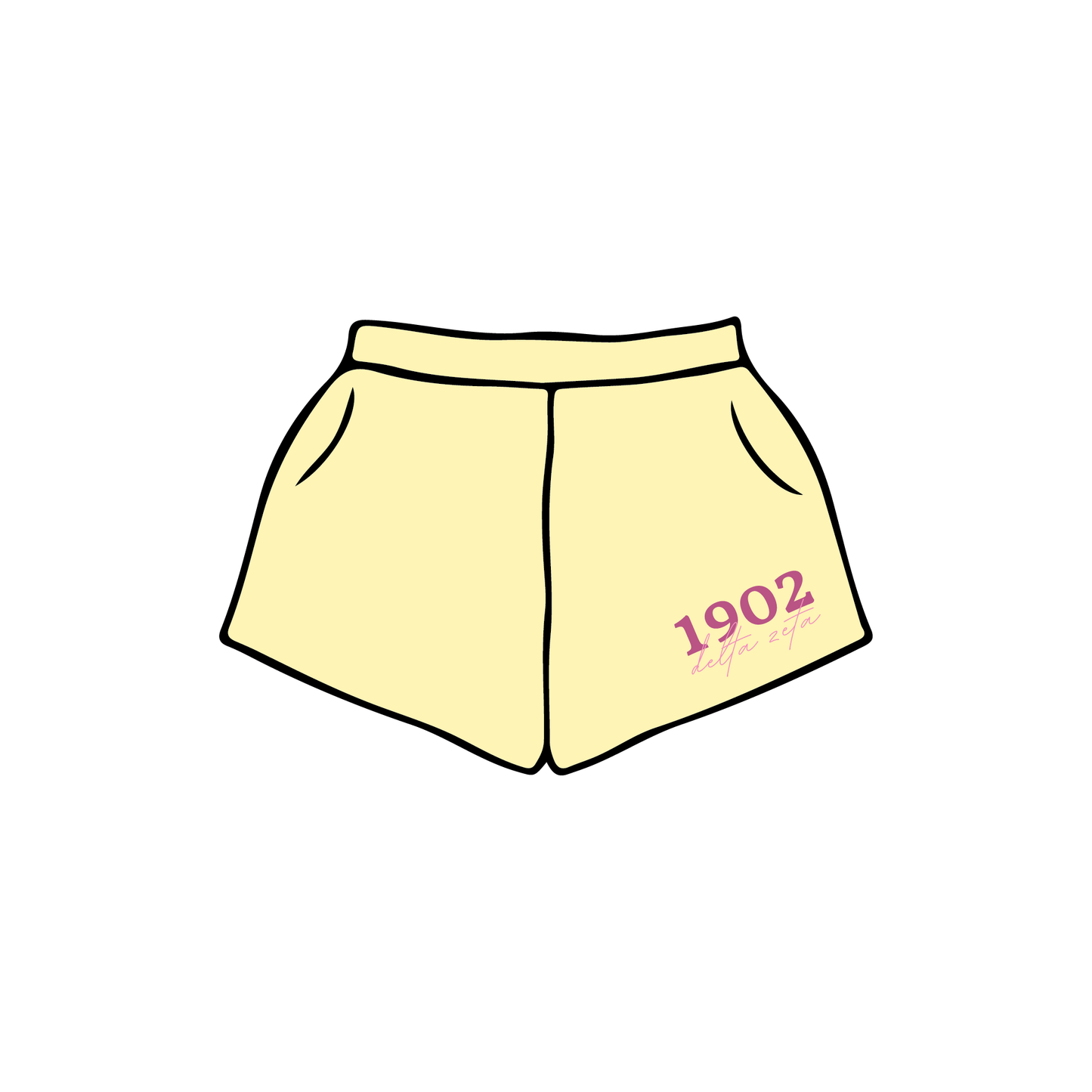 Florida State University x Delta Zeta 'General Merch' Sweatshorts