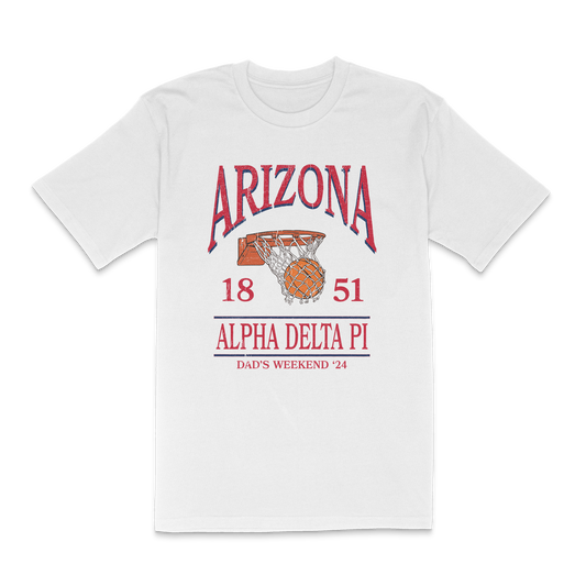 University of Arizona x Alpha Delta Pi 'Dads Weekend 24' Tee