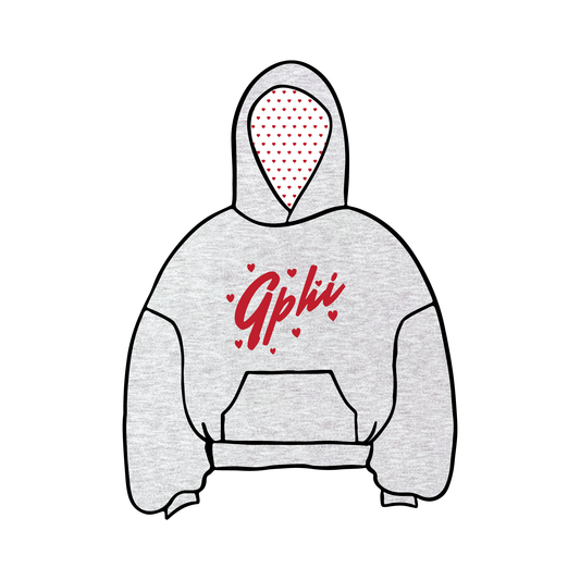 Gamma Phi Beta 'Heart' Hoodie