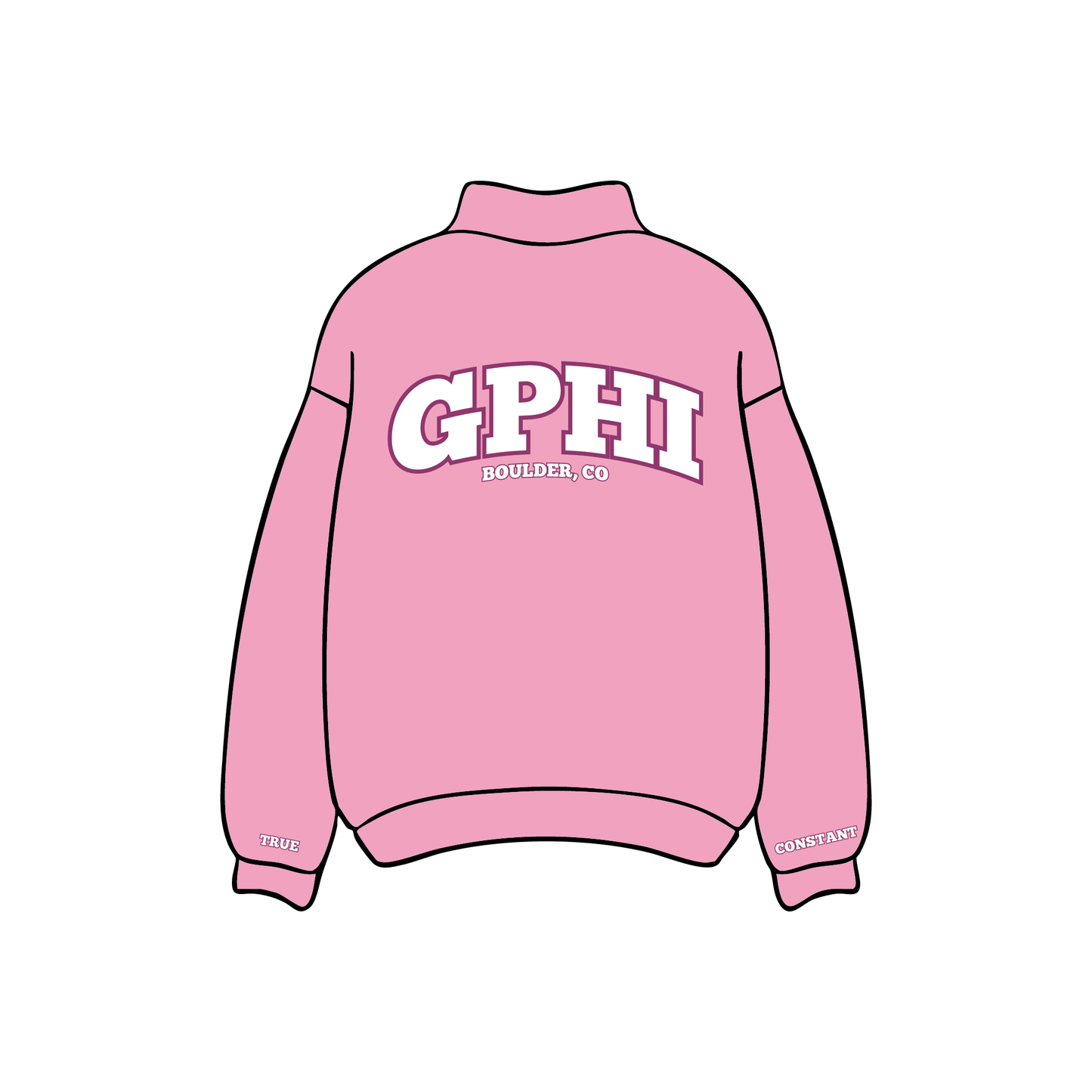 University of Colorado Boulder x Gamma Phi Beta 'Spring Drop' Mockneck