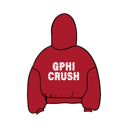 University of Michigan x Gamma Phi Beta 'Crush 2025' Hoodie