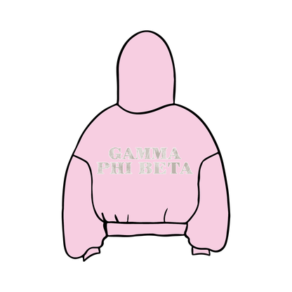 California State University, Long Beach x Gamma Phi Beta 'General Camo' Hoodie