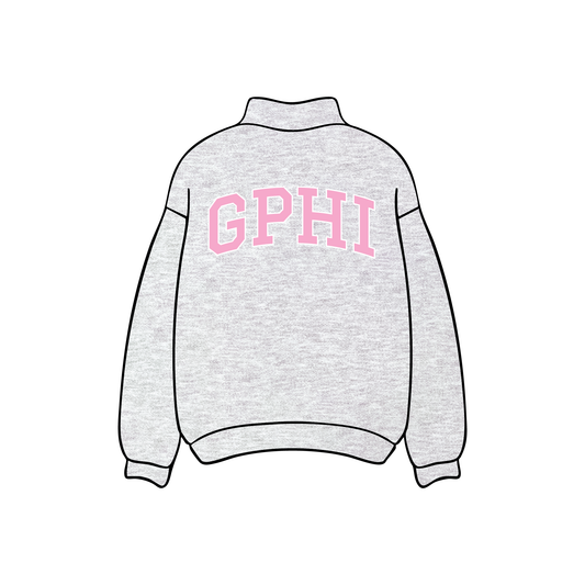 University of Iowa x Gamma Phi Beta 'General Merch' Mockneck