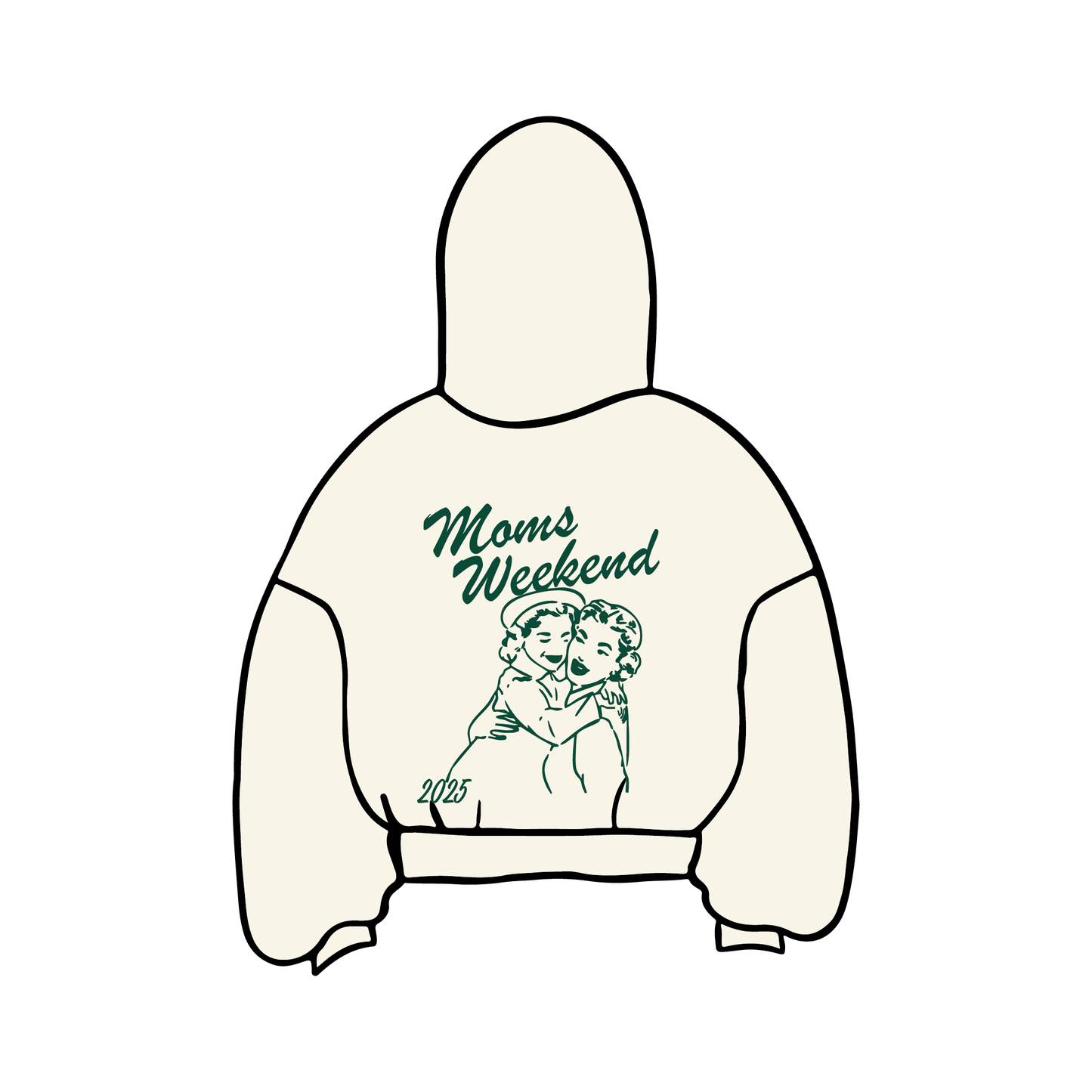 University of Wisconsin-Madison x Gamma Phi Beta 'Moms Weekend' Hoodie