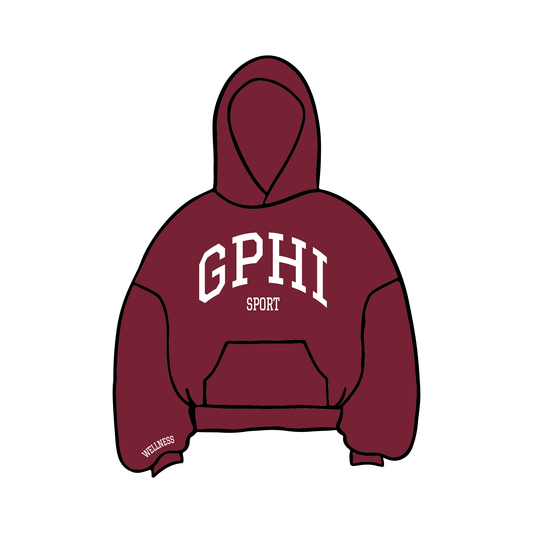 University of Wisconsin-Madison x Gamma Phi Beta 'Wellness Week' Hoodie