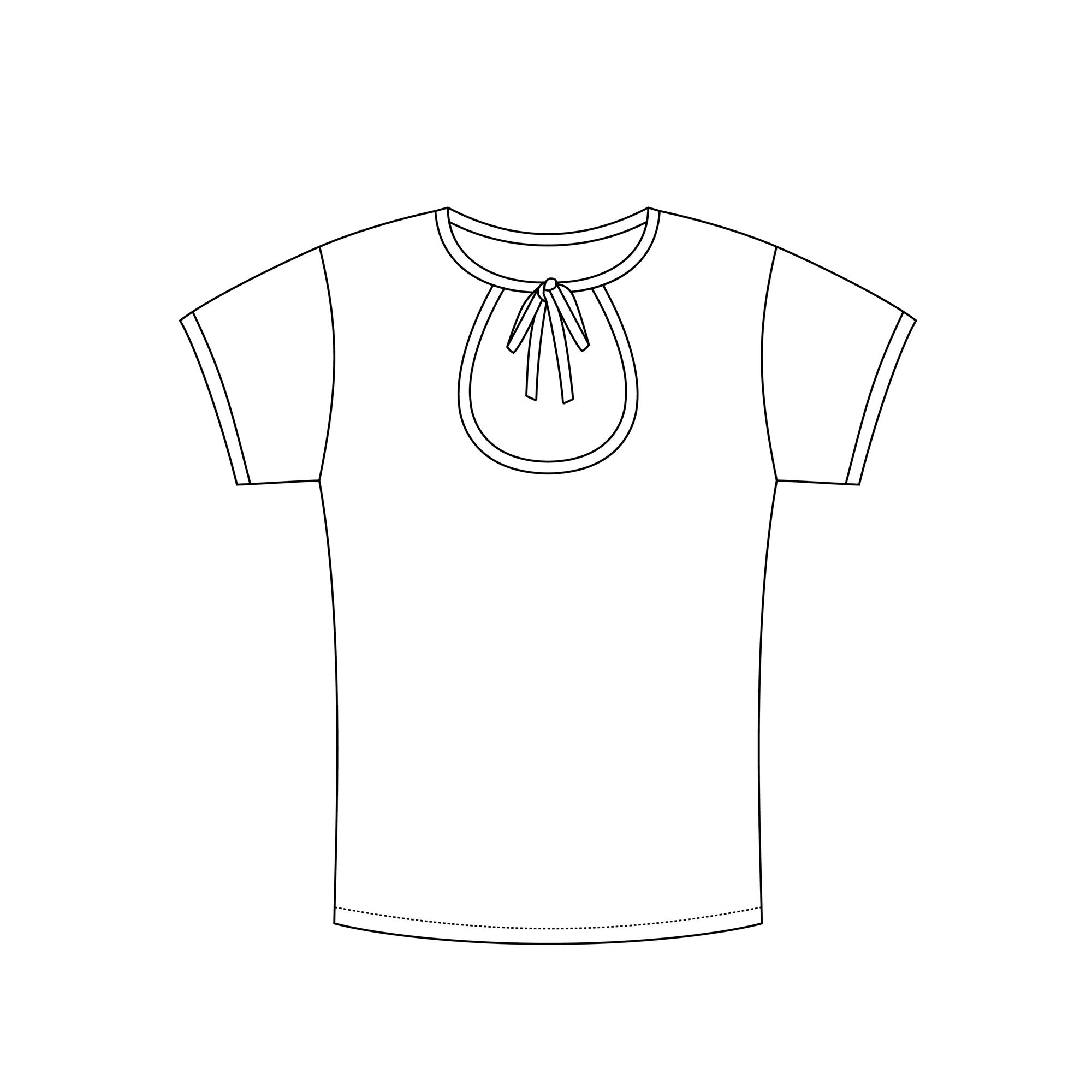Lauren Keyhole Baby Tee