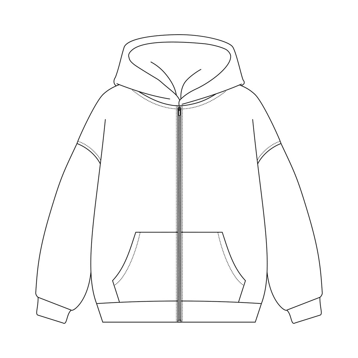 Signature Workwear Zip-Up Hoodie