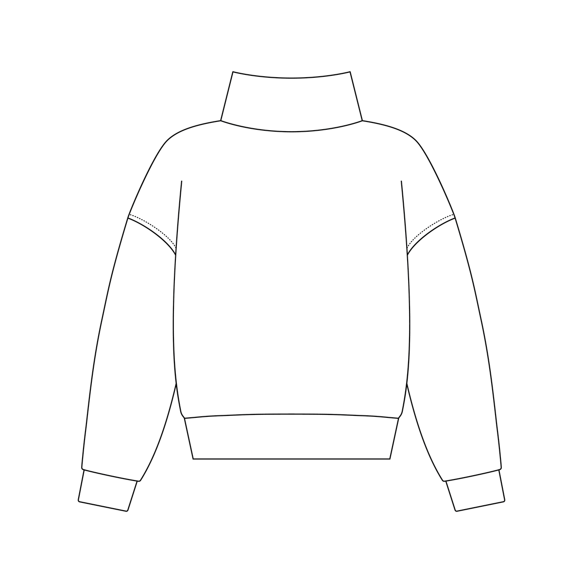 Elsie Cropped Track Jacket