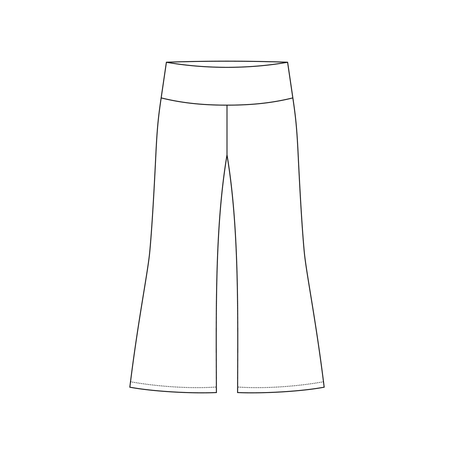 Emma Foldover Capri Pant