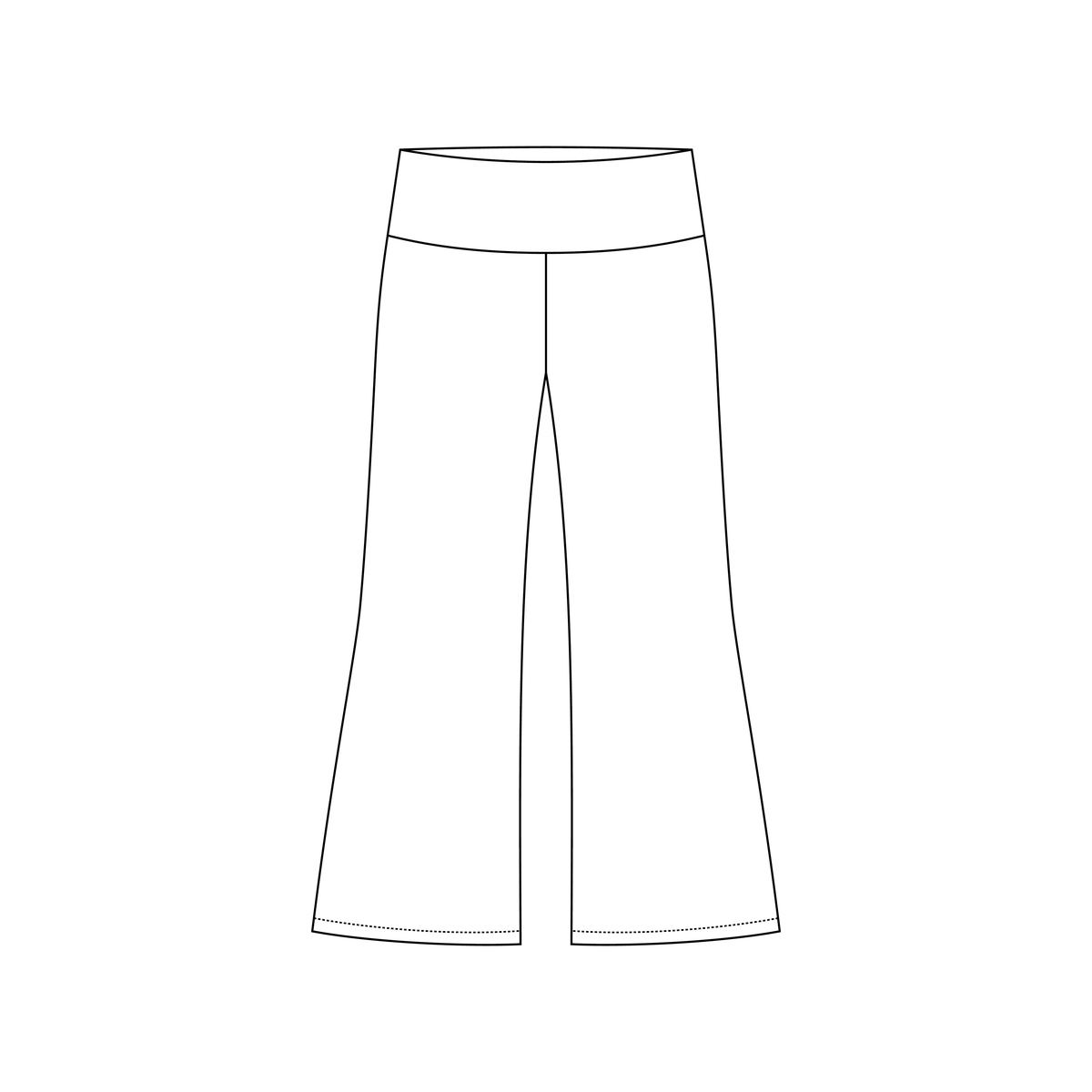 Emma Foldover Capri Pant