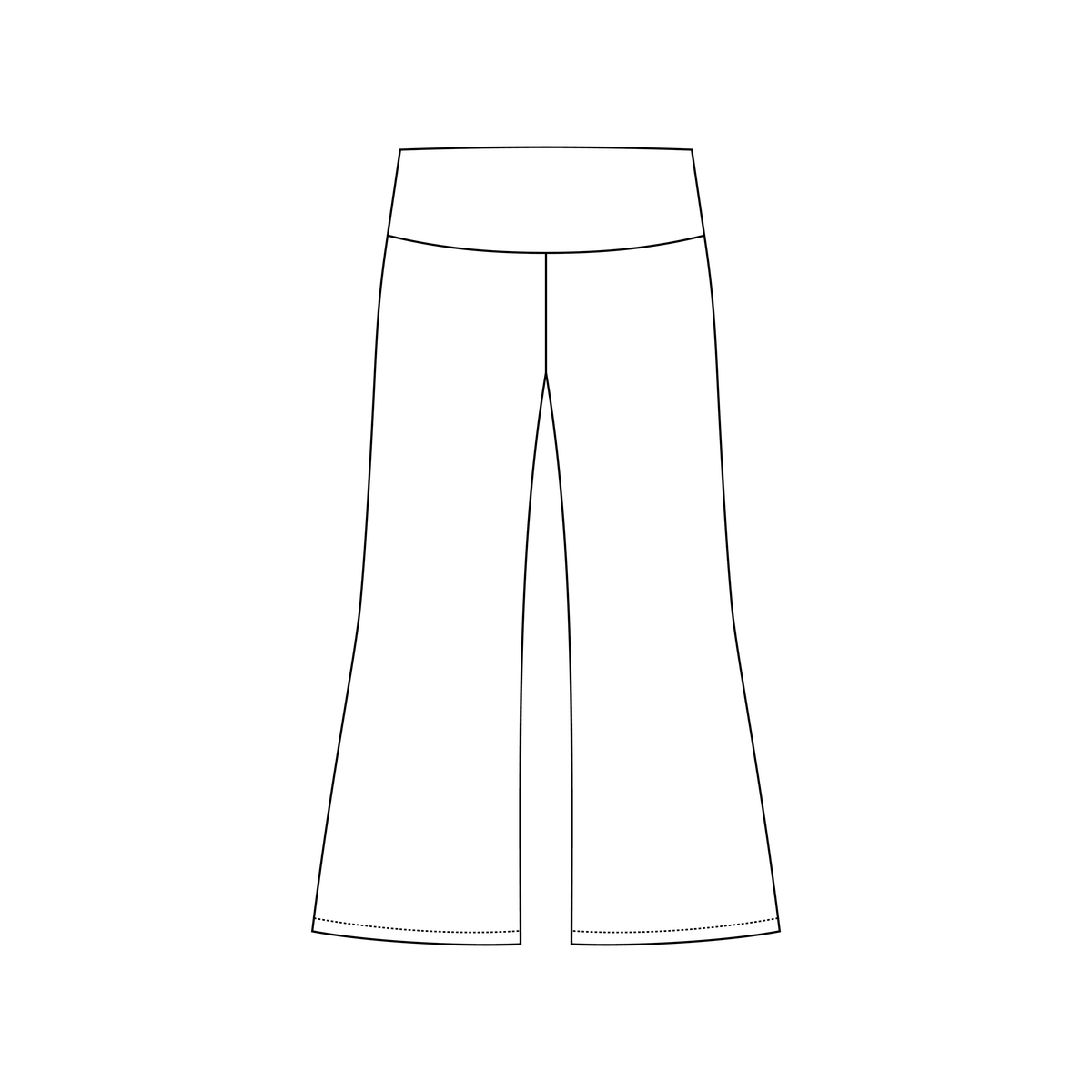 Emma Foldover Capri Pant