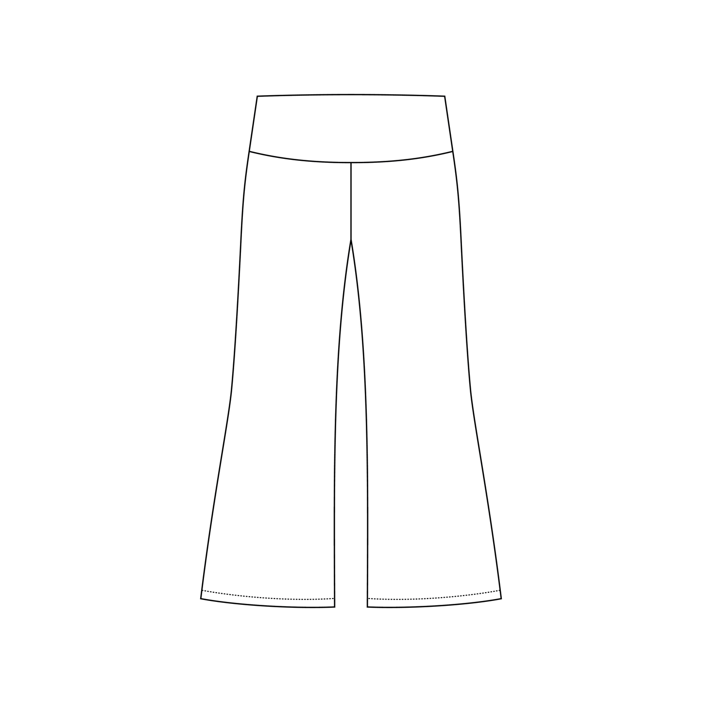 Emma Foldover Capri Pant