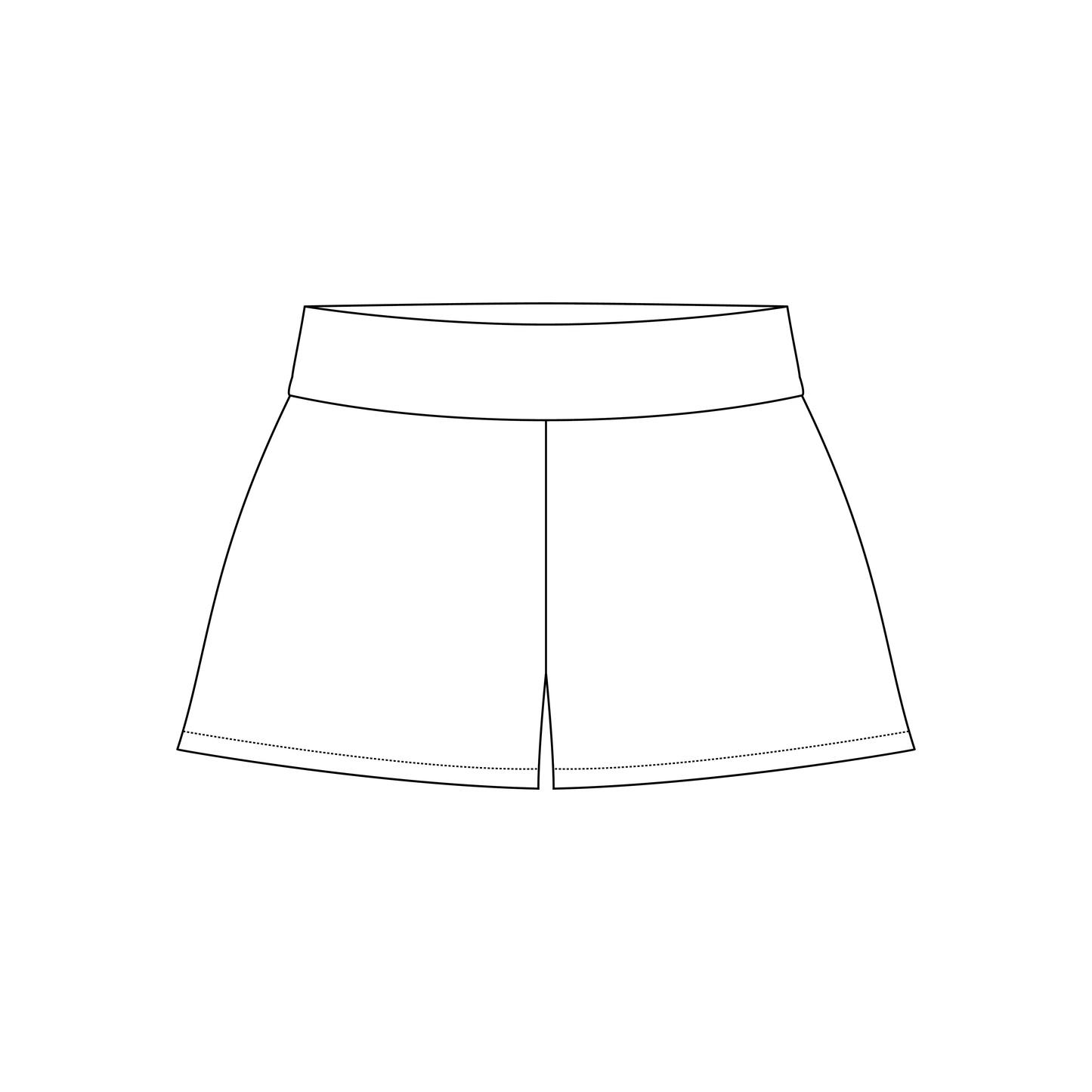 Poppy Foldover Shorts