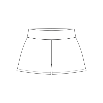Poppy Foldover Shorts